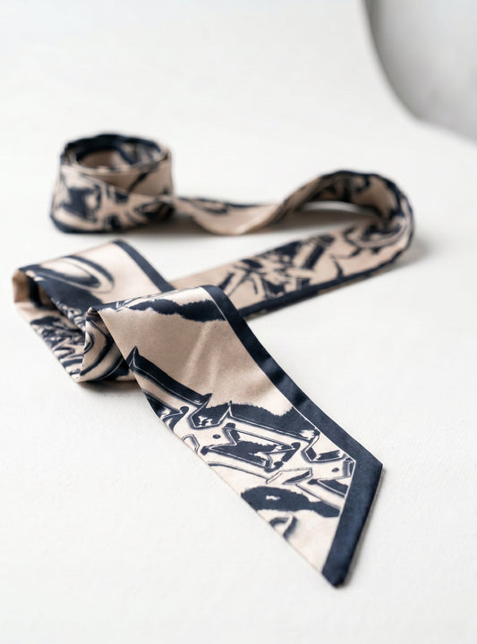 MDAVA LINKS TWILLY SCARF